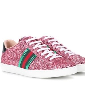 Women’s Gucci glitter sneakers